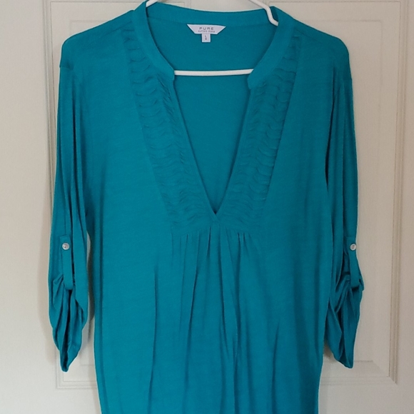 Aqua top - Picture 2 of 2